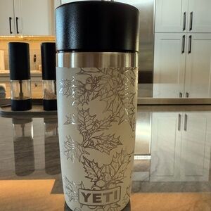 YETI 12 oz. Coffee Tumbler (engraved for Christmas) NWT!!